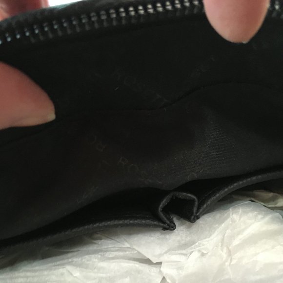 NWT ROSETTI JANET BLACK DOUBLE HANDLE SATCHEL - Picture 7 of 9